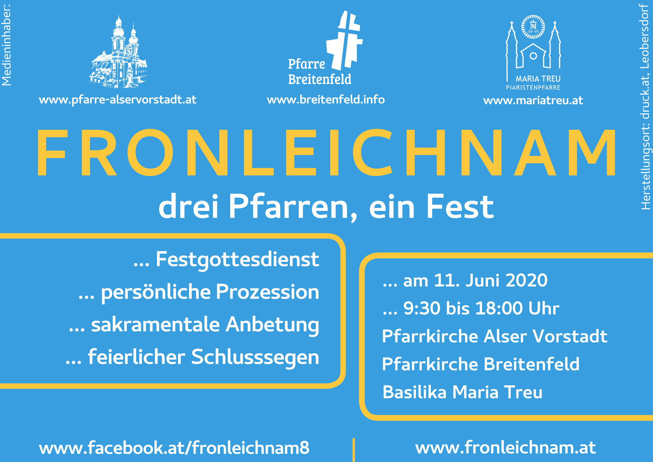 Vorderseite Flyer